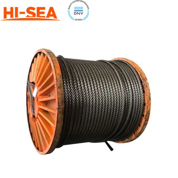 6V×30 Galvanized Shaped Strand Steel Wire Rope